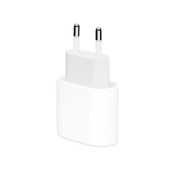 MD3J4-1 Apple USB-C Power Adapter | 20W | Wall Plug (AC) | USB-C (Female) | White - Image 1