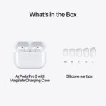 Apple AirPods Pro 3 | Wireless | Active Noise Cancellation (ANC) | 20Hz - 20kHz | 676 mAh | IPX7 | White - Image 8