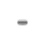 Apple USB-C to Lightning Adapter | 27W | Fixed Charging Brick | USB-C (Female) | Lightning Male (8 Pin) | White - Image 3