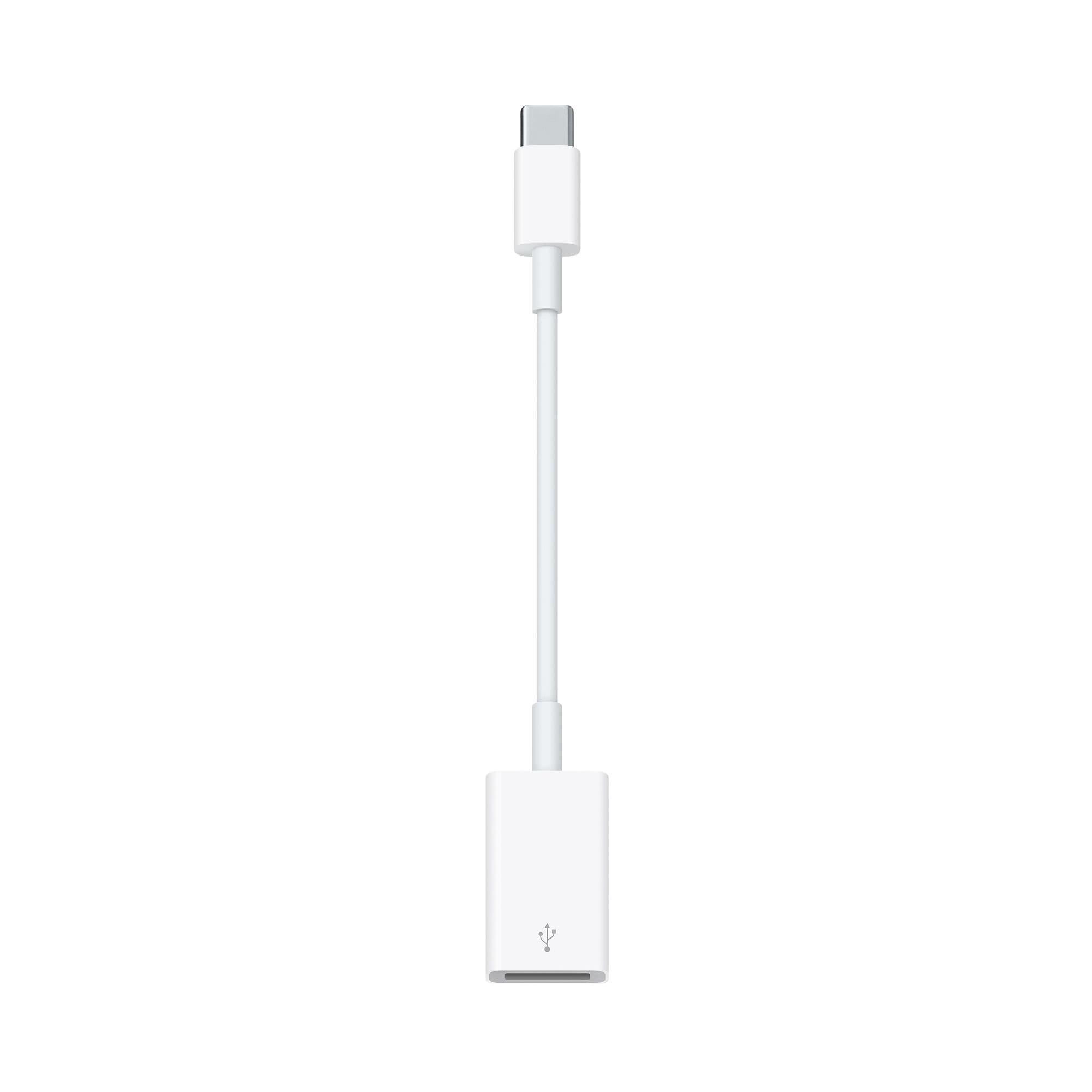 MW5L3-1-1 Apple USB-C to USB Adapter | Pass Through | USB-C (Male) | USB-A (Female) | White - Image 1