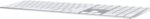 Apple Magic Keyboard with Numeric Keypad | Wireless | Chiclet | Bluetooth 3.0 | 2,980 mAh | Silver - Image 3