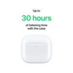 Apple AirPods 4 | Wireless | Active Noise Cancellation (ANC) | 20Hz - 20kHz | 414 mAh | IP54 | White - Image 4