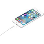 Apple Lightning to USB Cable | 12W | 1M | Lightning (Male) | Lightning Male (8 Pin) | White - Image 2